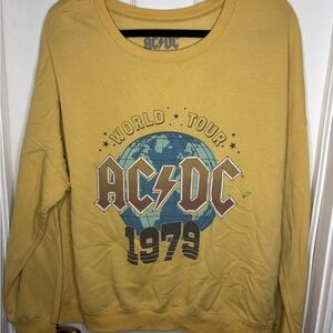 AC/DC Mustard World Tour Sweater